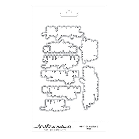 Concord & 9th Dies Written Words 2