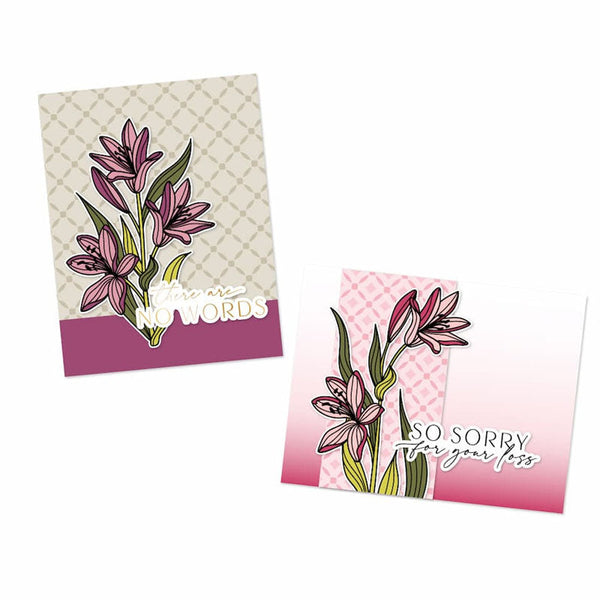 Concord & 9th Clear Stamps Written Words 2