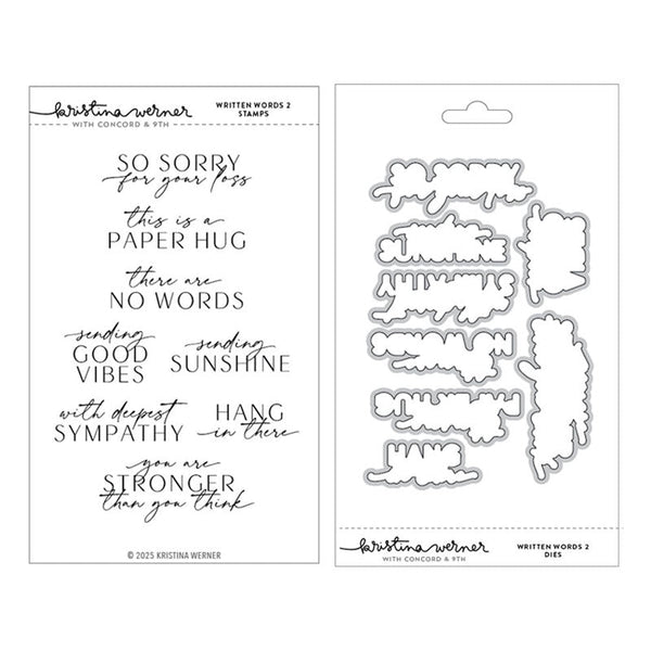 Concord & 9th 2pc Written Words 2