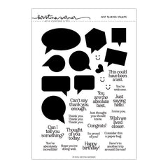 Concord & 9th Clear Stamps Just Talking