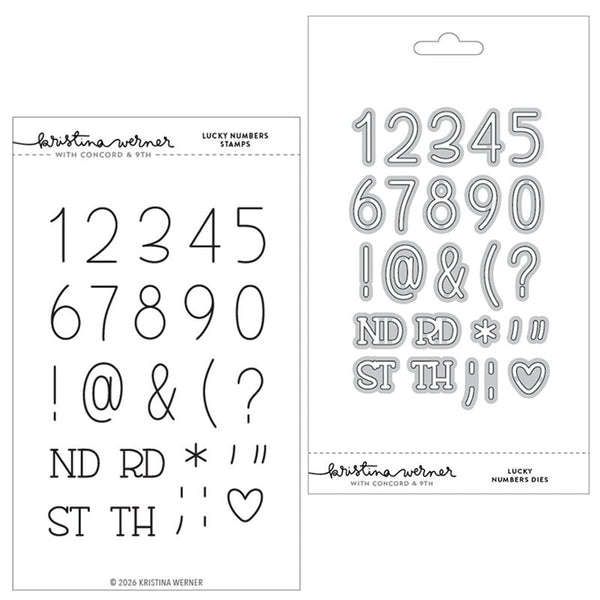 Concord & 9th 2pc Lucky Numbers