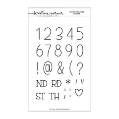 Concord & 9th Clear Stamps Lucky Numbers