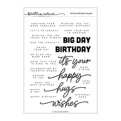 Concord & 9th Clear Stamps Big Day Birthday