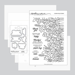 Concord & 9th 3pc Flower Field