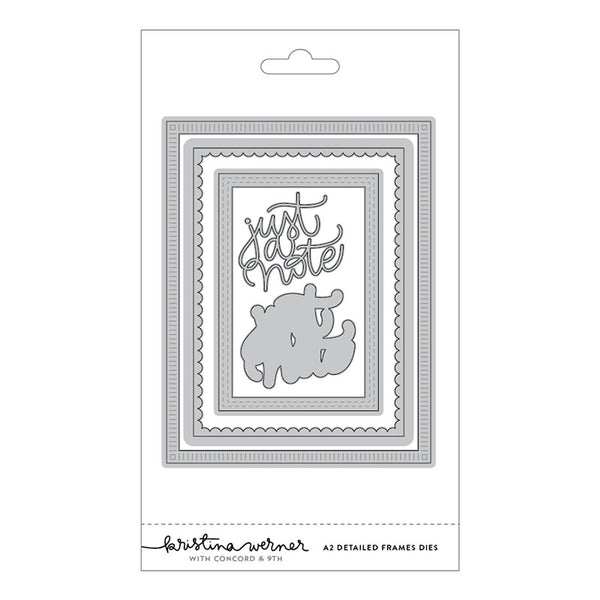 Concord & 9th Dies A2 Detailed Frames