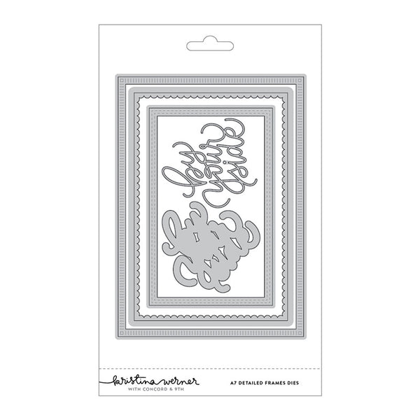 Concord & 9th Dies A7 Detailed Frames