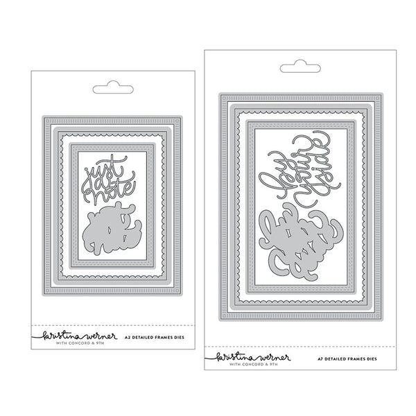 Concord & 9th 2pc A7 & A2 Detailed Frames