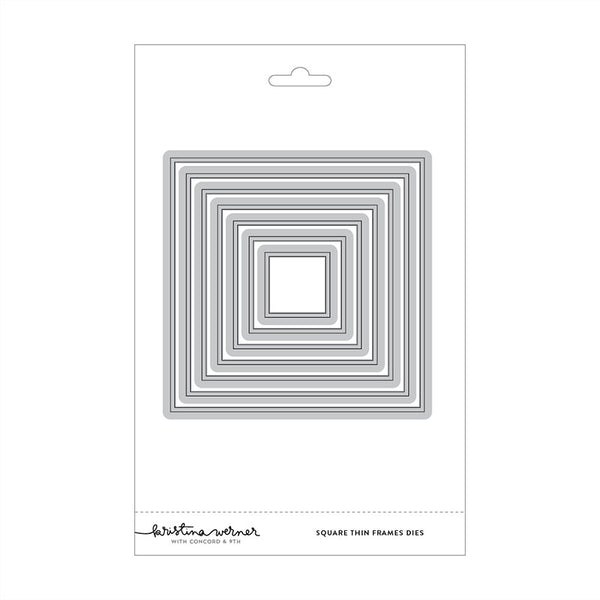 Concord & 9th Dies Square Thin Frames
