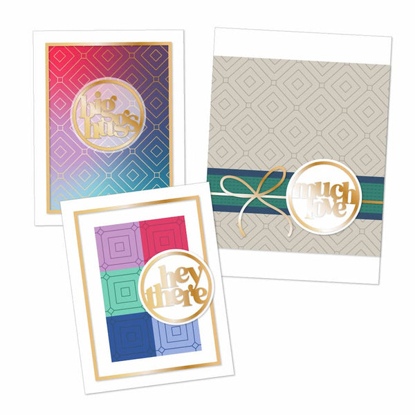 Concord & 9th Clear Stamps Easy Repeat Colette Tile Background
