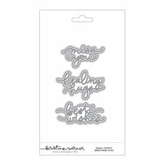 Concord & 9th Dies Small Script Greetings