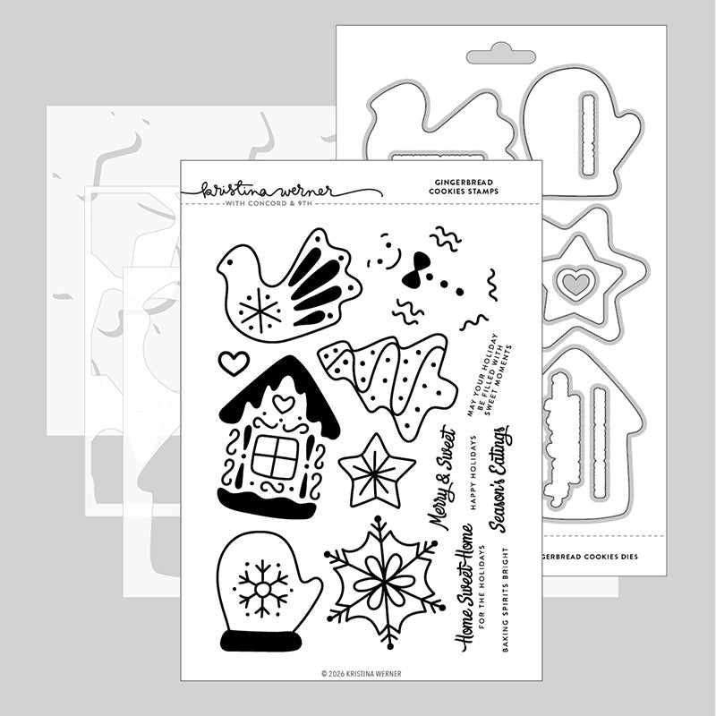 Concord & 9th 3pc Gingerbread Cookies