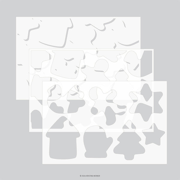 Concord & 9th Stencil Gingerbread Cookies