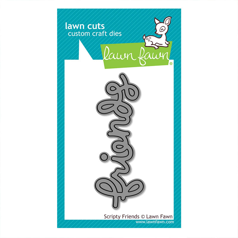 Lawn Fawn Dies Scripty Friends