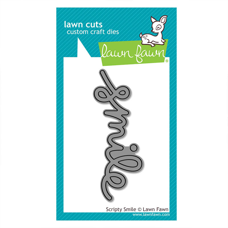 Lawn Fawn Dies Scripty Smile