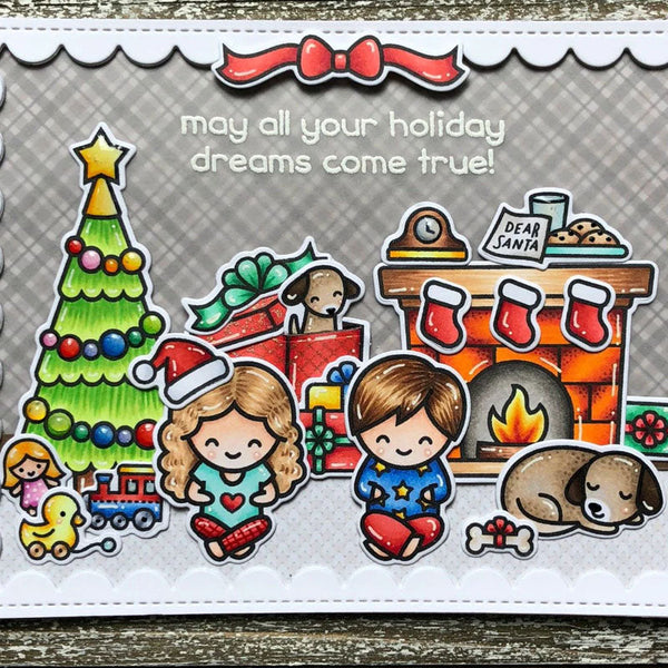 Lawn Fawn Clear Stamps Holiday Helpers
