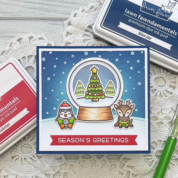Lawn Fawn Clear Stamps Say What? Holiday Critters