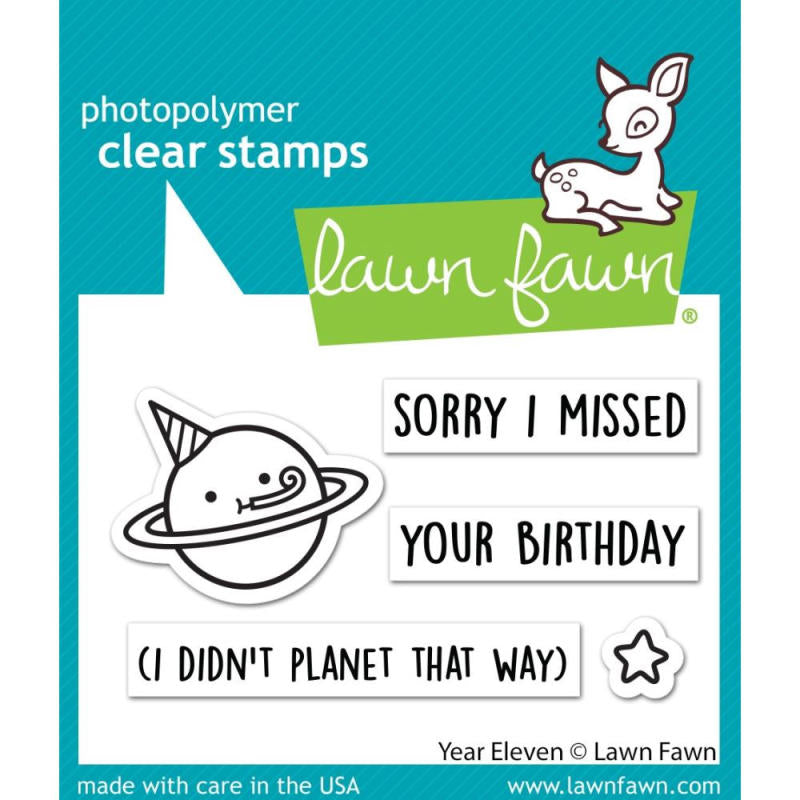 Lawn Fawn Clear Stamps Year Eleven