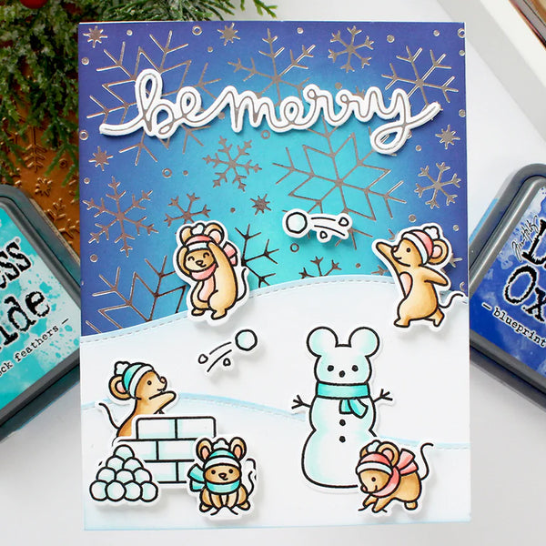 Lawn Fawn Clear Stamps Snowball Fight
