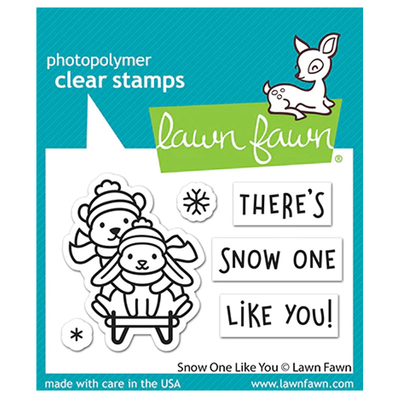 Lawn Fawn Clear Stamps Snow One Like You