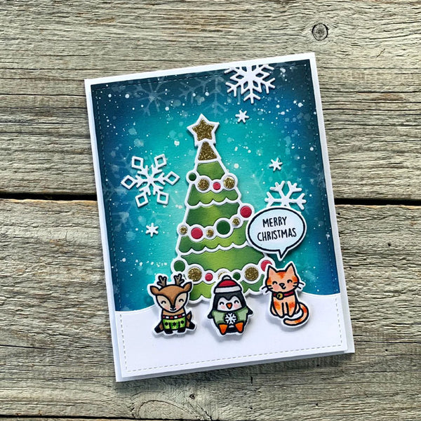 Lawn Fawn Dies Say What? Holiday Critters