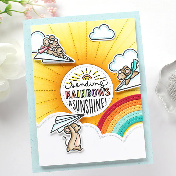 Lawn Fawn Dies More Magic Messages