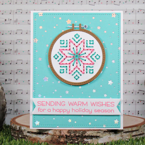 Lawn Fawn Hot Foil Plate Starry Sky Background