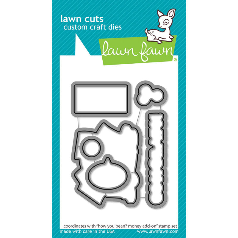 Lawn Fawn Dies How You Bean? Money Add-On