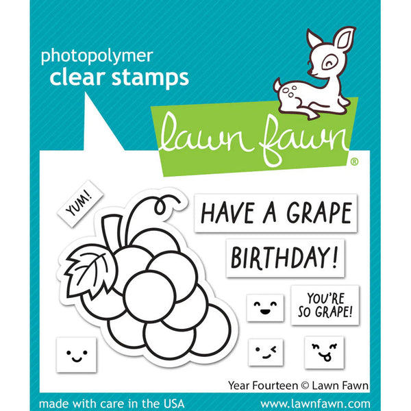 Lawn Fawn Clear Stamps Year Fourteen