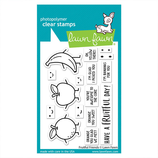 Lawn Fawn Clear Stamps Fruitful Friends