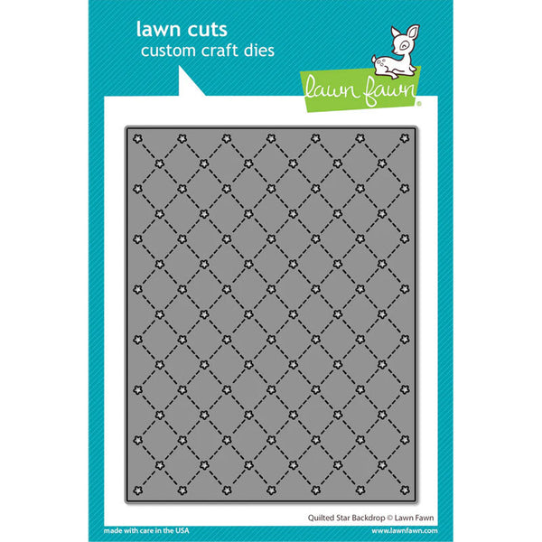 Lawn Fawn Dies Quilted Star Backdrop