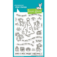 Lawn Fawn Clear Stamps Cheesy Christmas