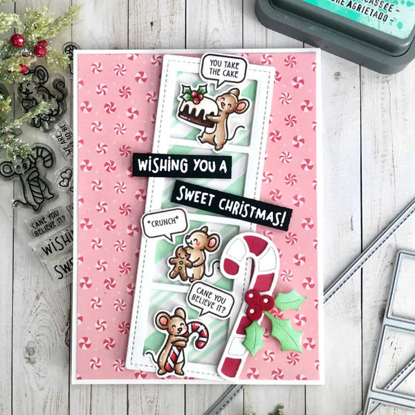 Lawn Fawn Clear Stamps Sweet Christmas Mice