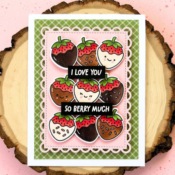 Lawn Fawn Clear Stamps Sweet Strawberry