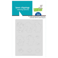 Lawn Fawn Stencil It's A Bird!