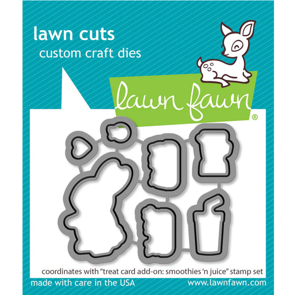 Lawn Fawn Dies Treat Cart Add-On: Smoothies 'N Juice