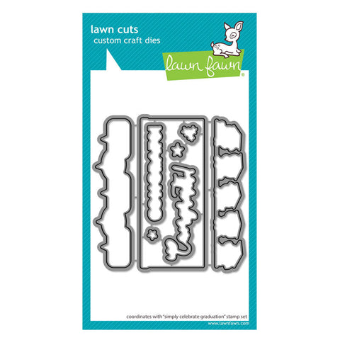 Lawn Fawn Dies Simply Celebrate Graduation