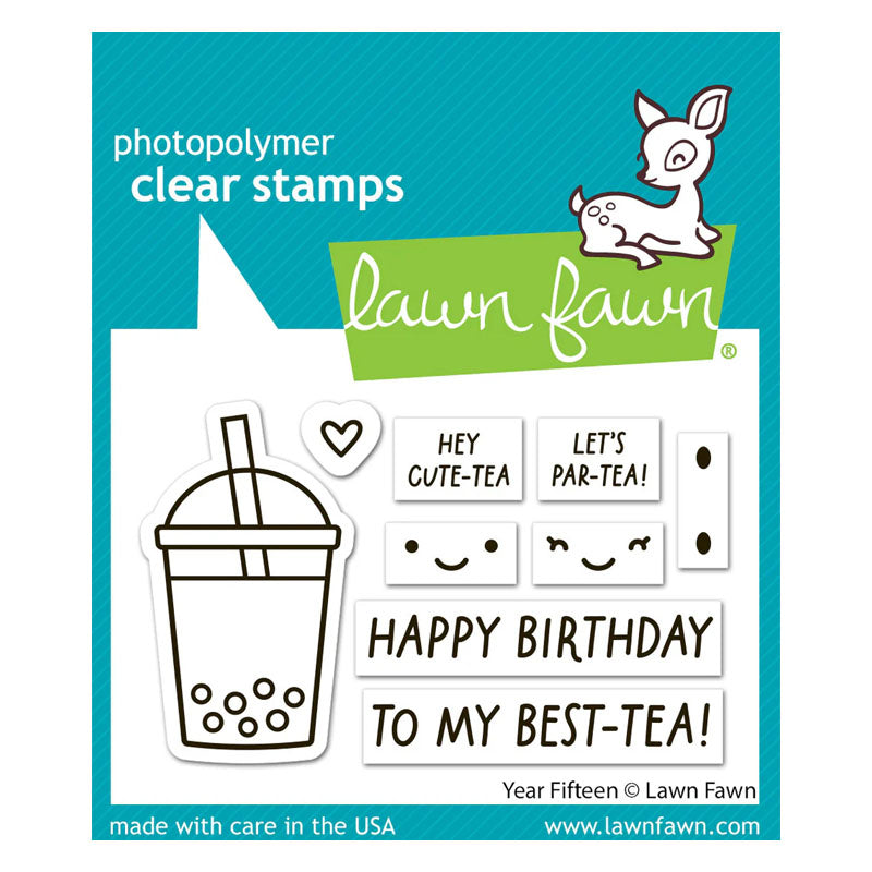 Lawn Fawn Clear Stamps Year Fifteen
