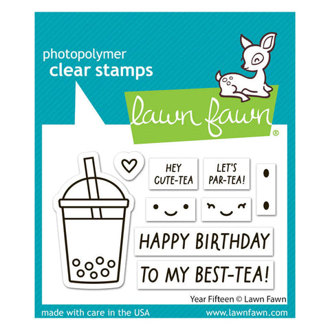 Lawn Fawn Clear Stamps Year Fifteen