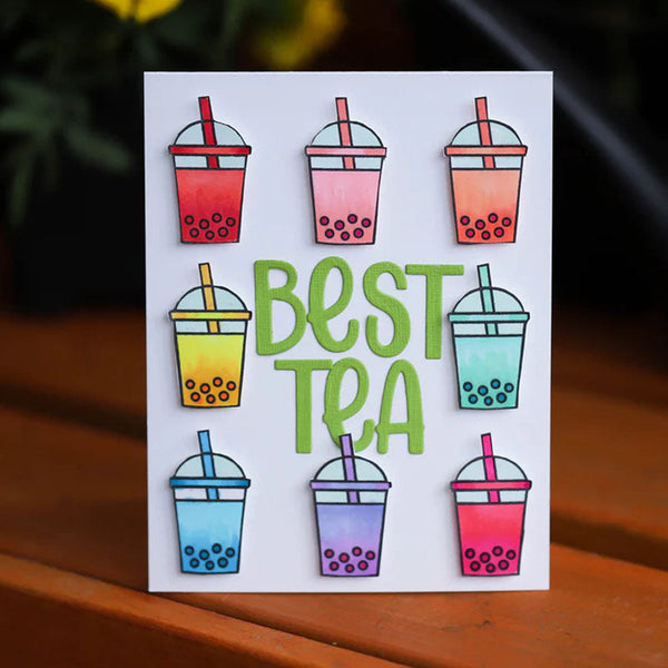 Lawn Fawn Stencil Year Fifteen