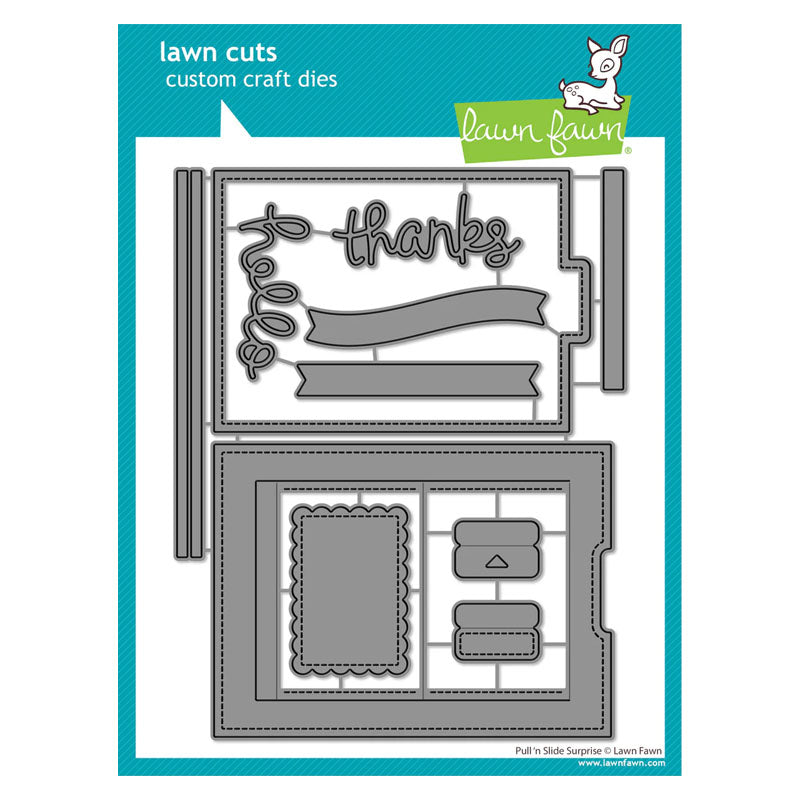 Lawn Fawn Dies Pull 'N Slide Surprise
