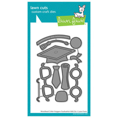 Lawn Fawn Dies Woodland Critter Huggers Graduation Add-On