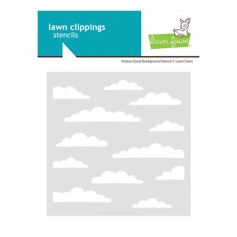 Lawn Fawn Stencil Stratus Cloud