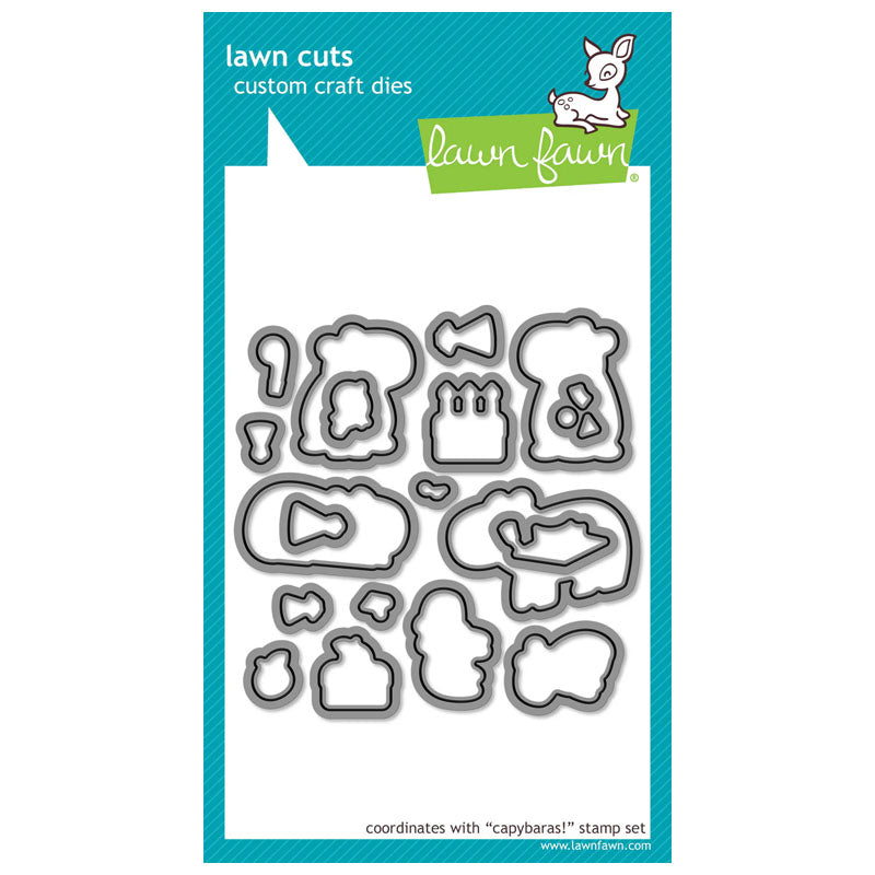 Lawn Fawn Dies Capybaras!