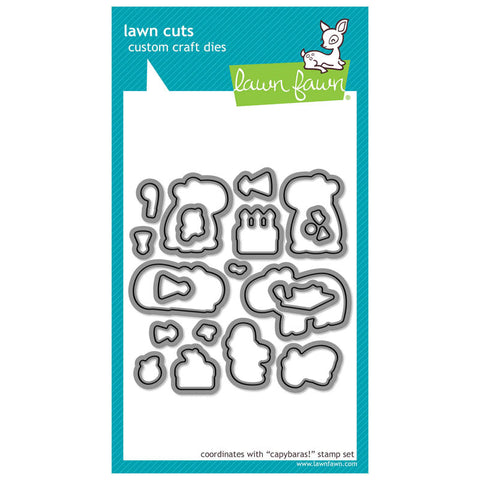 Lawn Fawn Dies Capybaras!