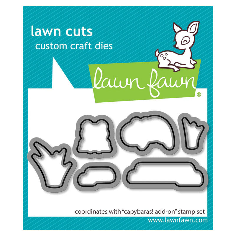 Lawn Fawn Dies Capybaras! Add-On