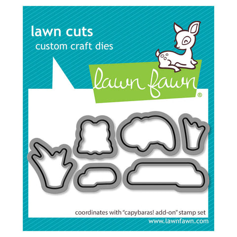 Lawn Fawn Dies Capybaras! Add-On