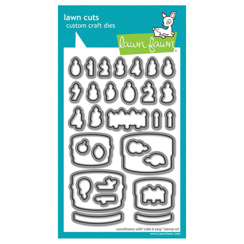 Lawn Fawn Dies Cake It Easy