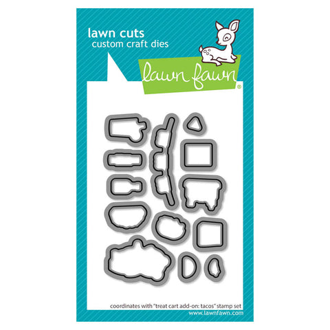 Lawn Fawn Dies Treat Cart Add-On: Tacos