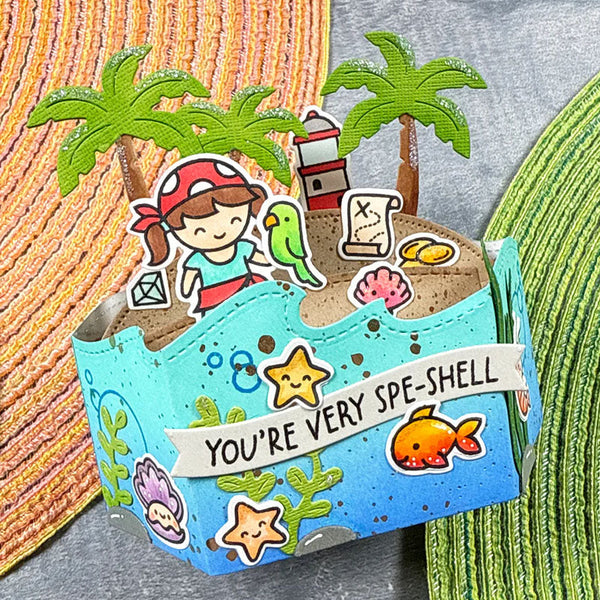 Lawn Fawn Clear Stamps Shello, Friend