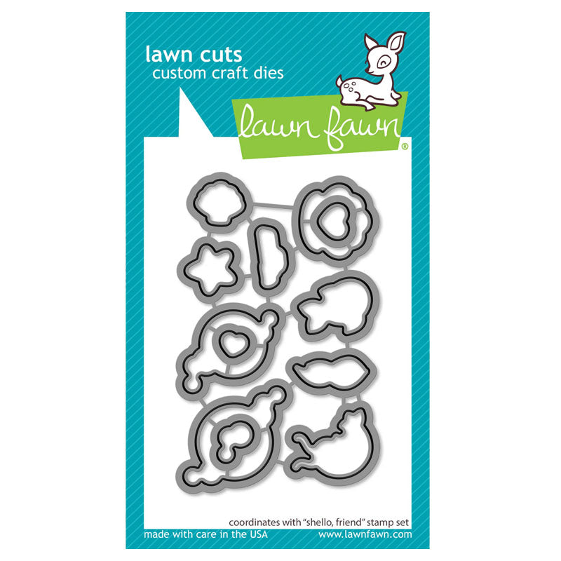 Lawn Fawn Dies Shello, Friend